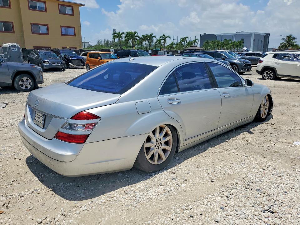 60190026 :رقم المزاد ، WDDNG71X27A107972 vin ، 2007 Mercedes-benz S مزاد بيع