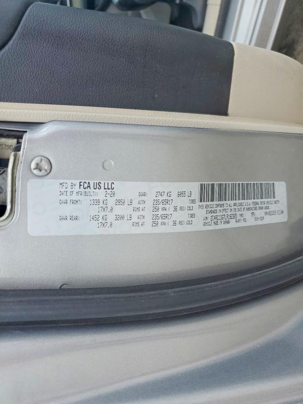 Aukcja sprzedaży 2020 Chrysler Voyager, vin: 2C4RC1DG7LR182365, numer aukcji: 61306066