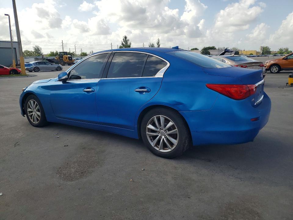 Продажа на аукционе авто 2014 Infiniti Q50, vin: JN1BV7AR6EM681199, номер лота: 61874446