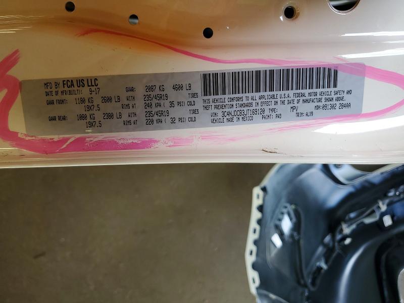 2018 Jeep Compass მანქანა იყიდება აუქციონზე, vin: 3C4NJDCB3JT169120, აუქციონის ნომერი: 61219256