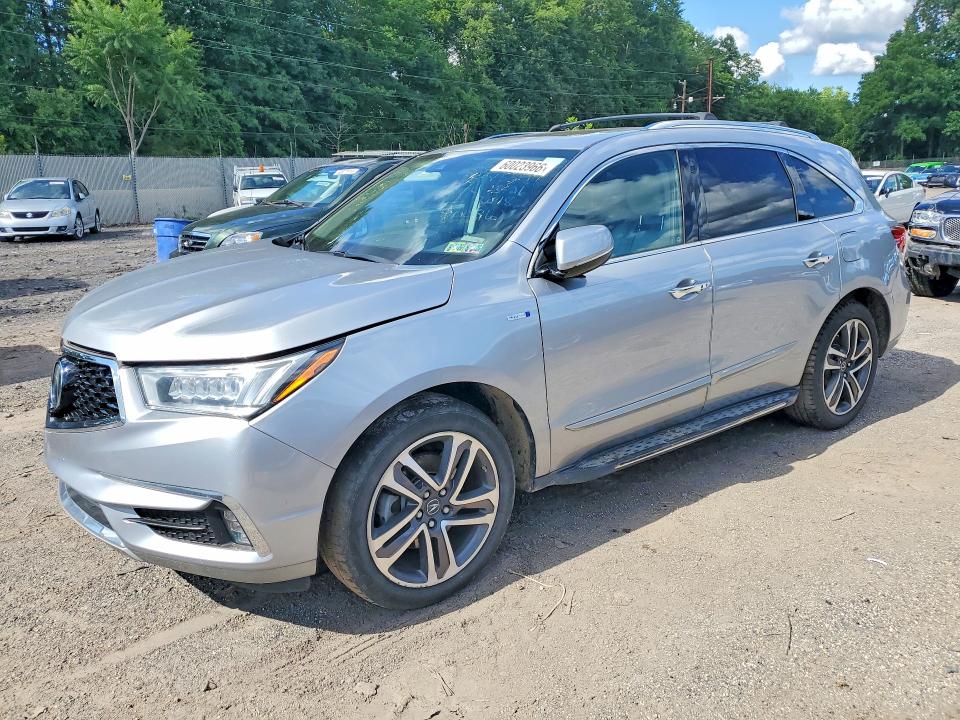 60023966 :رقم المزاد ، 5J8YD7H76JL000362 vin ، 2018 Acura Mdx مزاد بيع