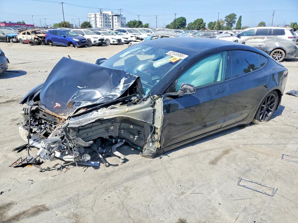 62549986 :رقم المزاد ، 5YJ3E1EA1MF092281 vin ، 2021 Tesla Model 3 مزاد بيع
