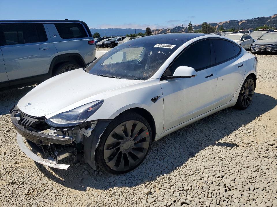 Aukcja sprzedaży 2022 Tesla Model 3, vin: 5YJ3E1EC7NF356848, numer aukcji: 58469506