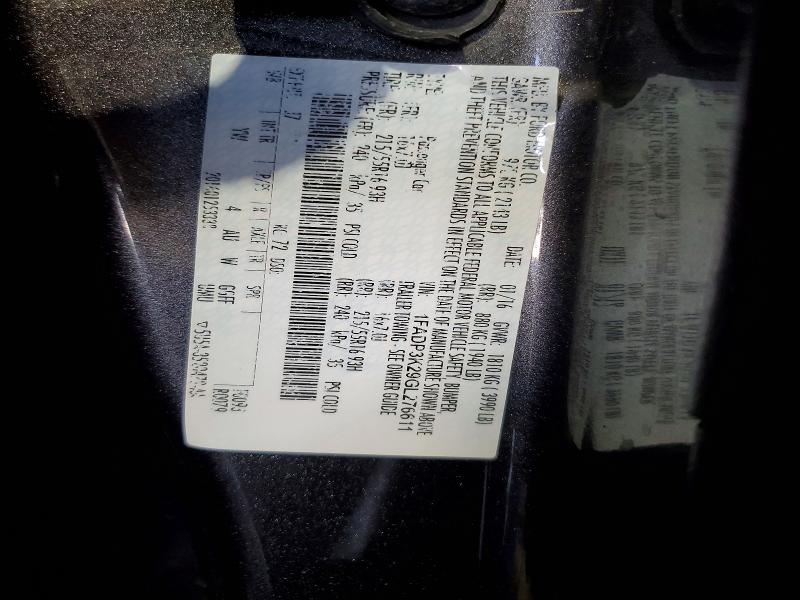 Продаж на аукціоні авто 2016 Ford Focus, vin: 1FADP3K29GL276611, номер лоту: 61397796