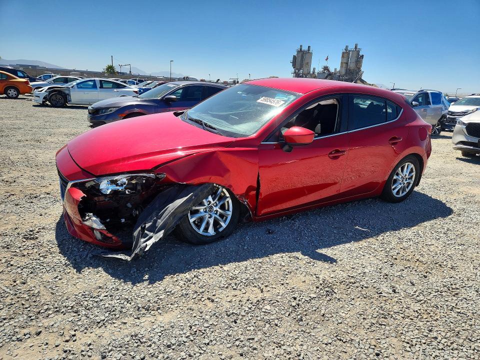 2015 Mazda 3 მანქანა იყიდება აუქციონზე, vin: 3MZBM1L76FM202419, აუქციონის ნომერი: 59854576