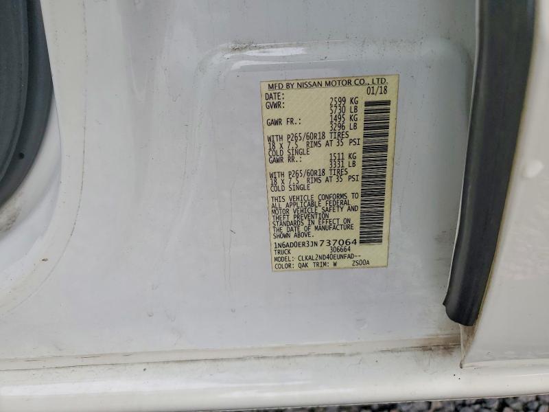 Продажа на аукционе авто 2018 Nissan Frontier, vin: 1N6AD0ER3JN737064, номер лота: 62430266