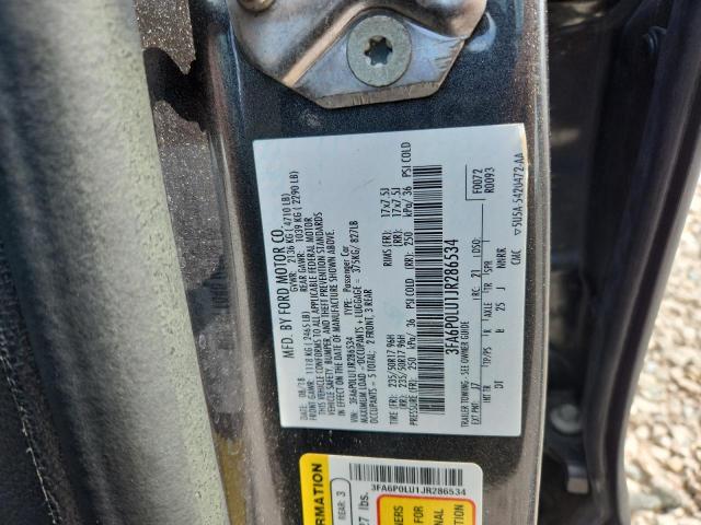 Aukcja sprzedaży 2018 Ford Fusion, vin: 3FA6P0LU1JR286534, numer aukcji: 59720816