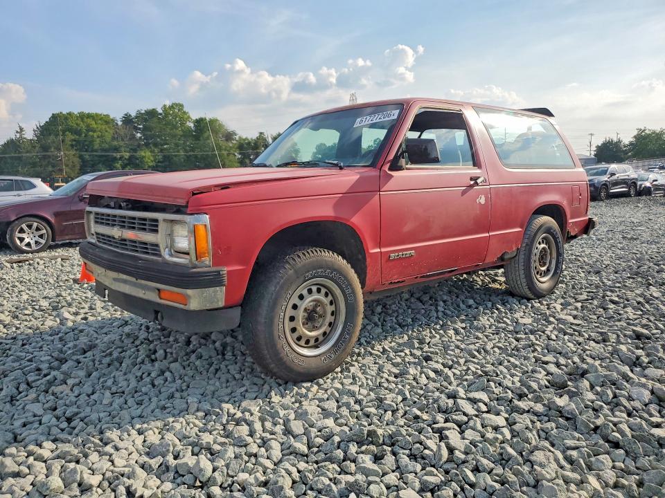 Aukcja sprzedaży 1991 Chevrolet Blazer, vin: 1GNCT18Z4M8244830, numer aukcji: 61727206