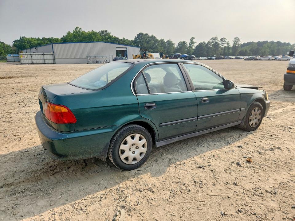 1999 Honda Civic მანქანა იყიდება აუქციონზე, vin: 1HGEJ6676XL004199, აუქციონის ნომერი: 61742046