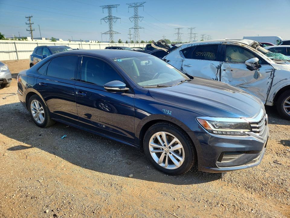 Продажа на аукционе авто 2021 Volkswagen Passat, vin: 1VWAA7A34MC013225, номер лота: 59894096