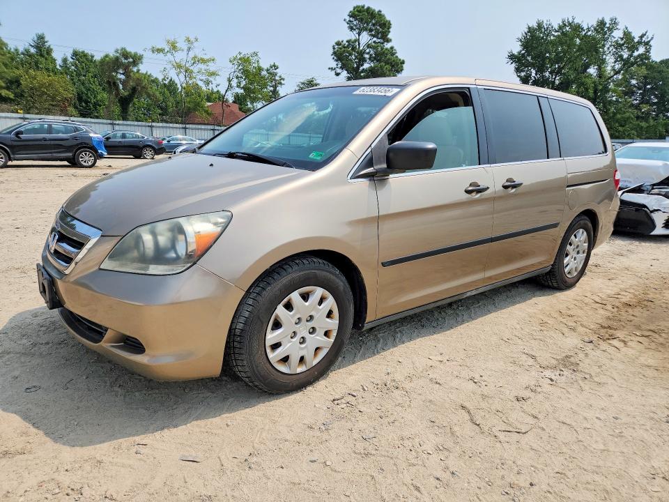 2006 Honda Odyssey მანქანა იყიდება აუქციონზე, vin: 5FNRL38246B039559, აუქციონის ნომერი: 62383456