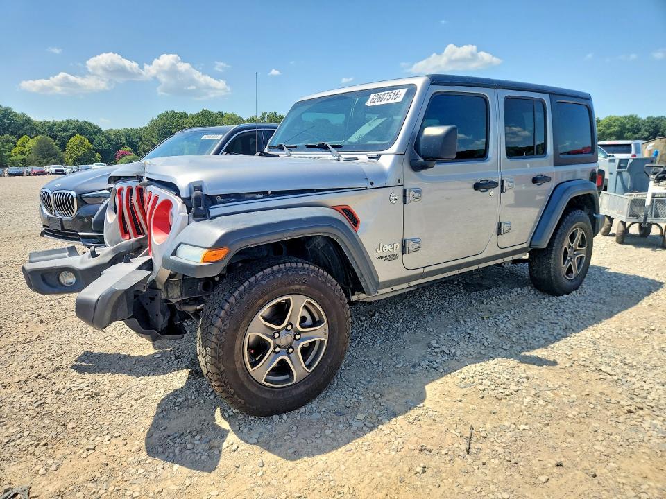 62607516 :رقم المزاد ، 1C4HJXDG6JW130220 vin ، 2018 Jeep Wrangler Unlimited مزاد بيع