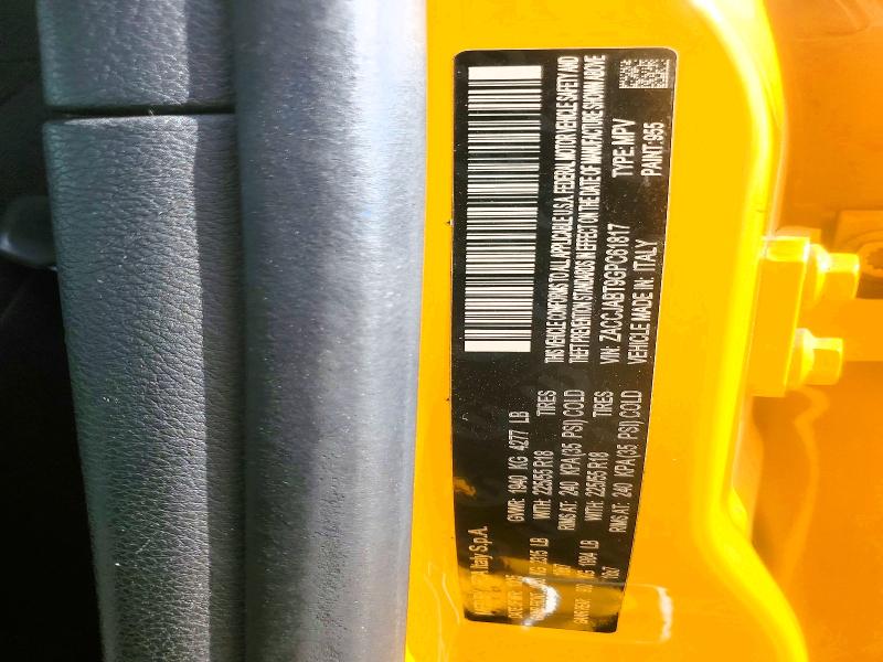 Aukcja sprzedaży 2016 Jeep Renegade, vin: ZACCJABT9GPC61817, numer aukcji: 61673226