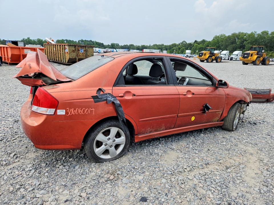 2009 Kia Spectra მანქანა იყიდება აუქციონზე, vin: KNAFE221595023803, აუქციონის ნომერი: 62908916