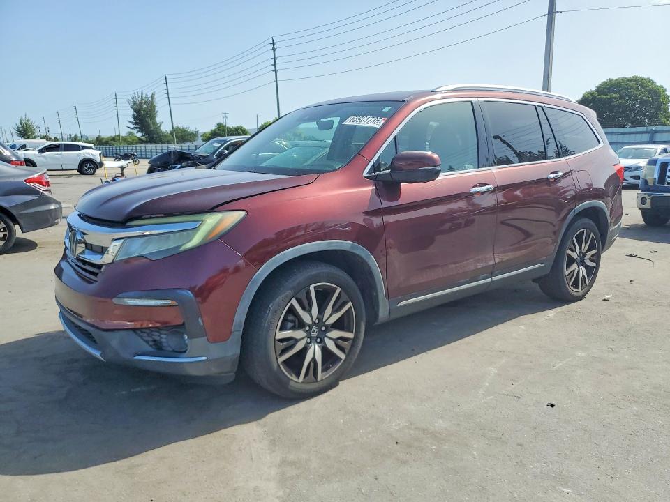 Продажа на аукционе авто 2019 Honda Pilot, vin: 5FNYF5H68KB001358, номер лота: 60961736