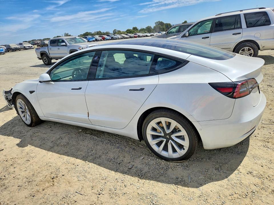 60529366 :رقم المزاد ، 5YJ3E1EAXNF301504 vin ، 2022 Tesla Model 3 مزاد بيع