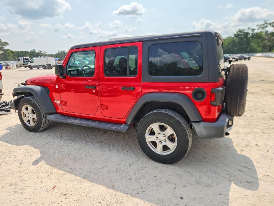 Продажа на аукционе авто 2019 Jeep Wrangler Unlimited, vin: 1C4HJXDN4KW645765, номер лота: 62235046