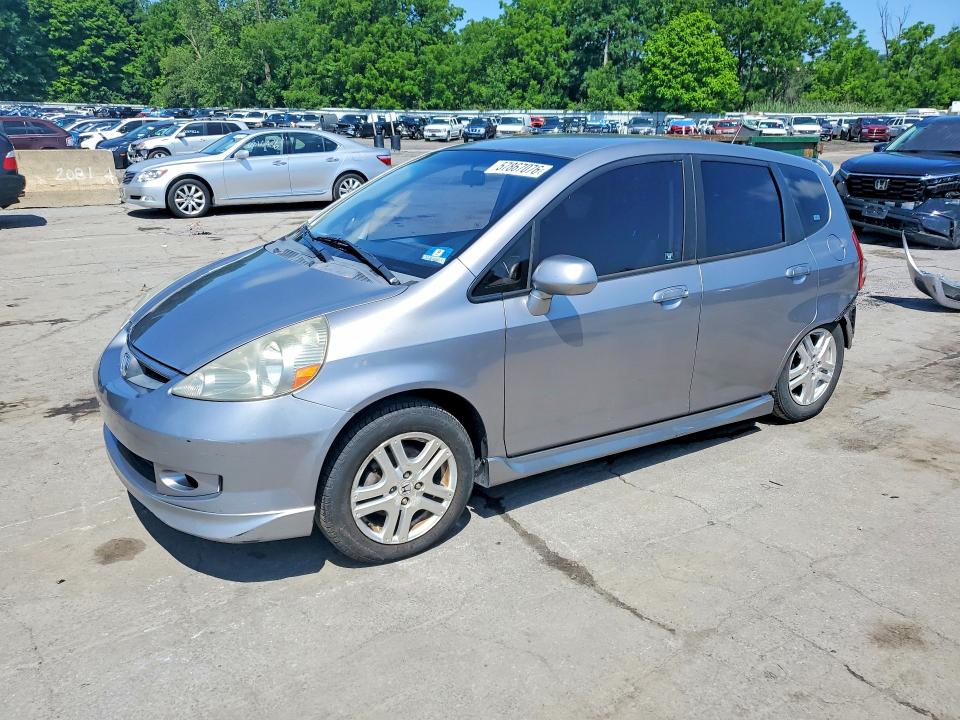 57867076 :رقم المزاد ، JHMGD37617S003193 vin ، 2007 Honda Fit مزاد بيع