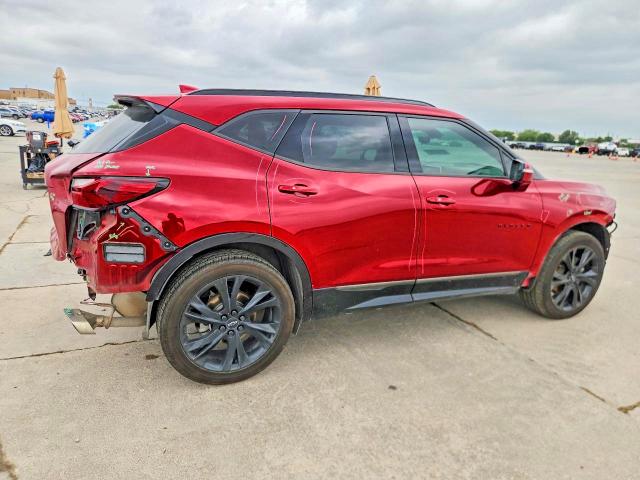 61489906 :رقم المزاد ، 3GNKBERS7MS522019 vin ، 2021 Chevrolet Blazer مزاد بيع