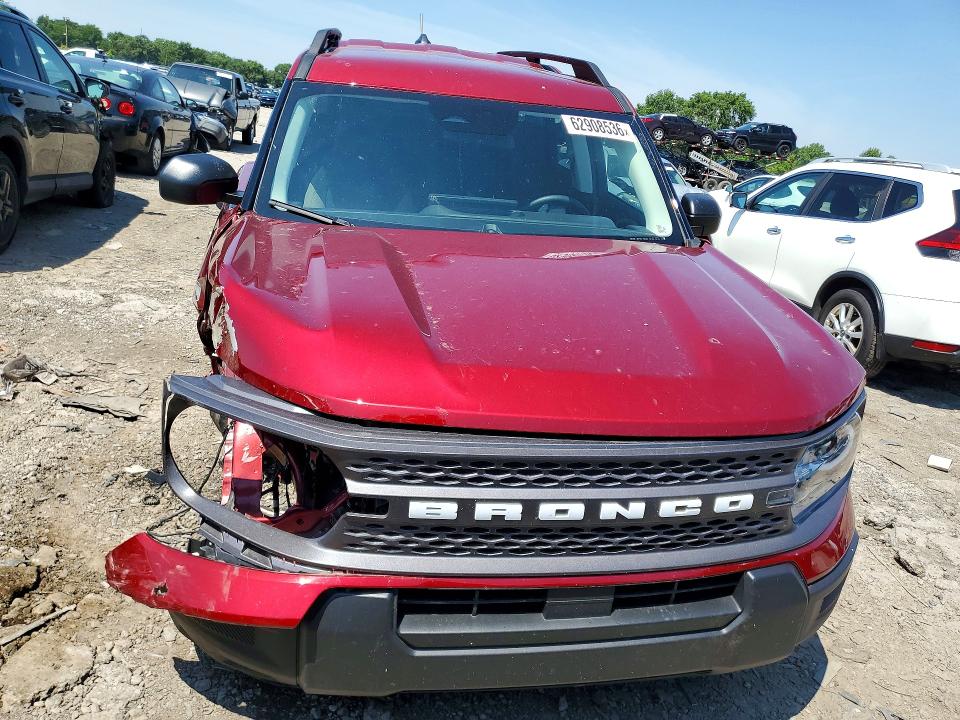 62908536 :رقم المزاد ، 3FMCR9BNXSRF02920 vin ، 2025 Ford Bronco Sport مزاد بيع
