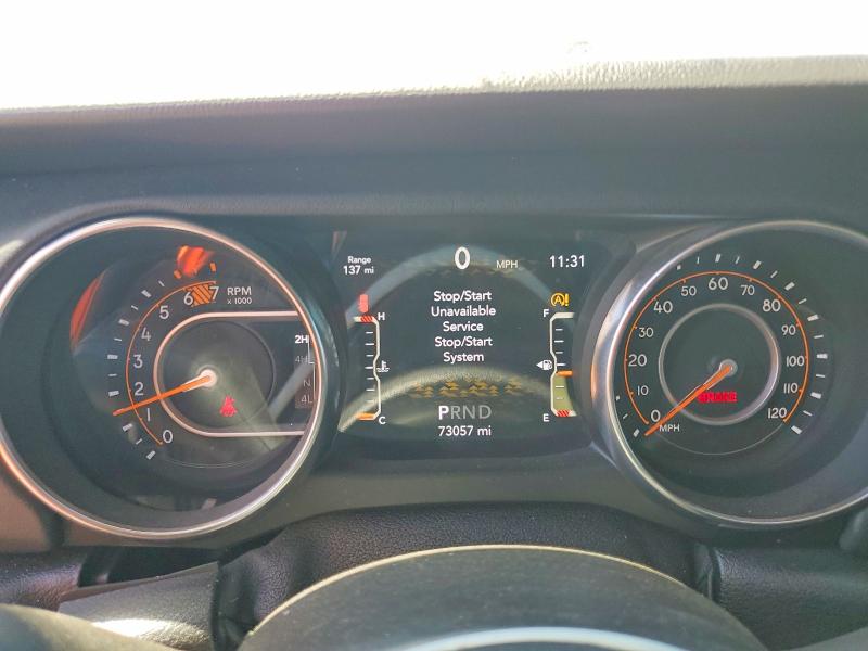2021 Jeep Wrangler Unlimited მანქანა იყიდება აუქციონზე, vin: 1C4HJXEN8MW557268, აუქციონის ნომერი: 60987686