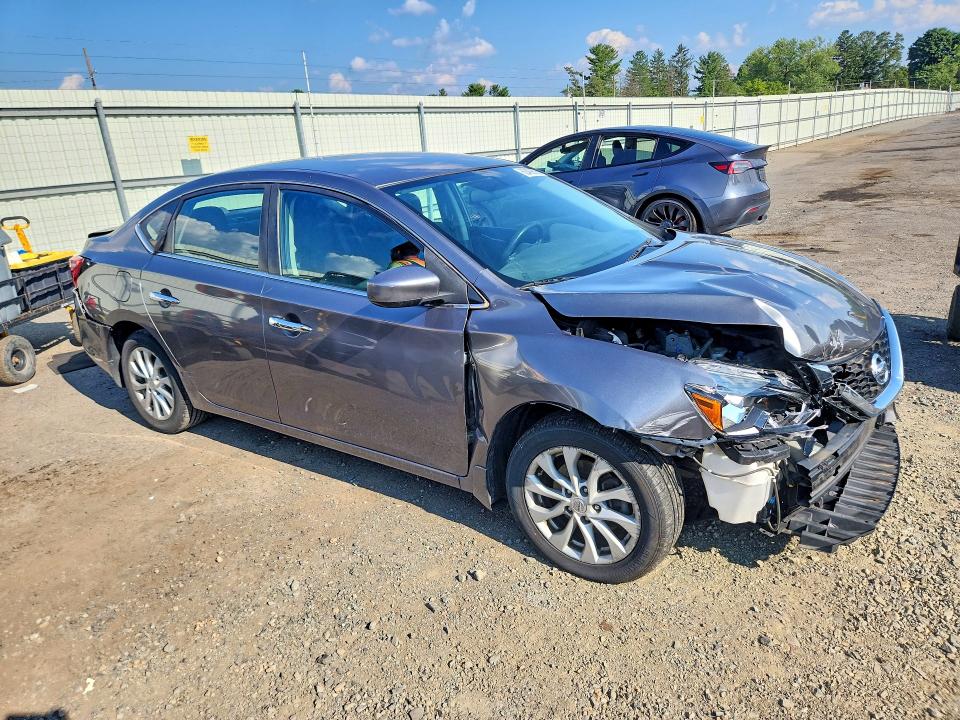 62489636 :رقم المزاد ، 3N1AB7AP2KY323884 vin ، 2019 Nissan Sentra مزاد بيع