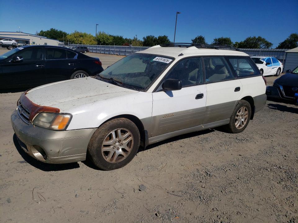 Продажа на аукционе авто 2001 Subaru Outback, vin: 4S3BH665617600876, номер лота: 61241626