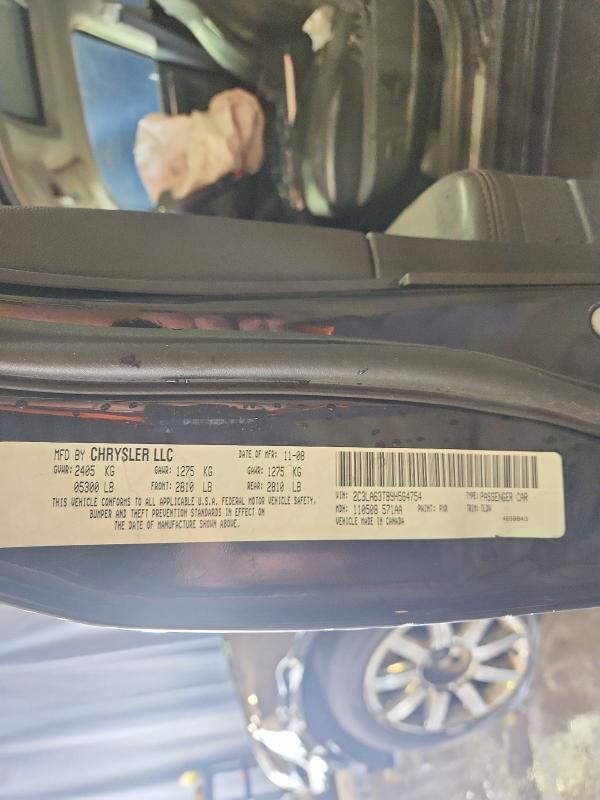 Aukcja sprzedaży 2009 Chrysler 300c, vin: 2C3LA63T89H564754, numer aukcji: 59701236
