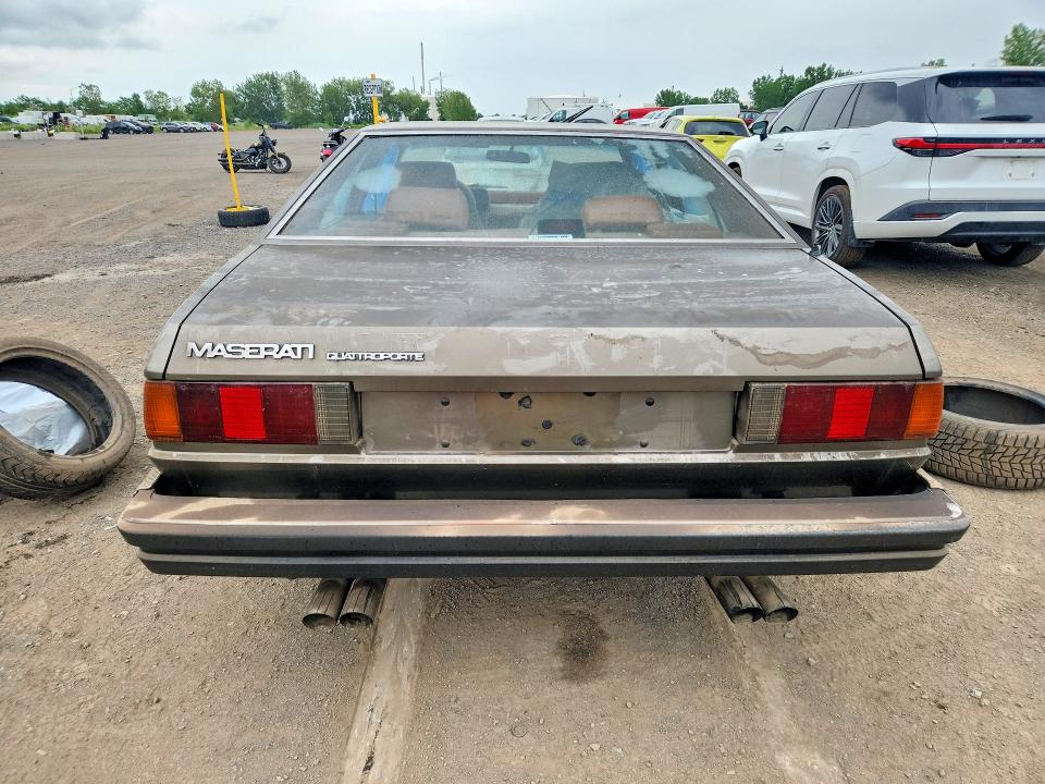 60032926 :رقم المزاد ، ZAMA330049A003584 vin ، 1984 Maserati Quattroporte مزاد بيع