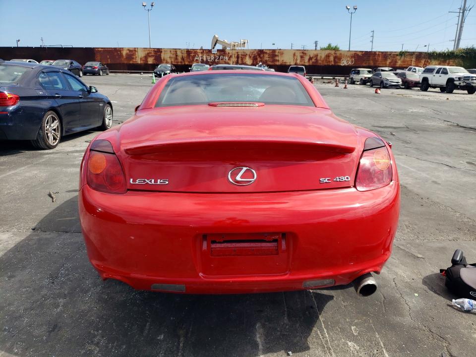 2004 Lexus Sc მანქანა იყიდება აუქციონზე, vin: JTHFN48Y340053664, აუქციონის ნომერი: 59724836