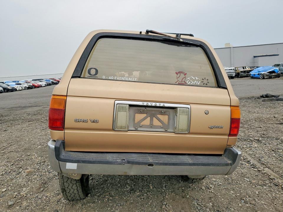 1991 Toyota 4runner მანქანა იყიდება აუქციონზე, vin: JT3VN39W7M0050663, აუქციონის ნომერი: 61613756