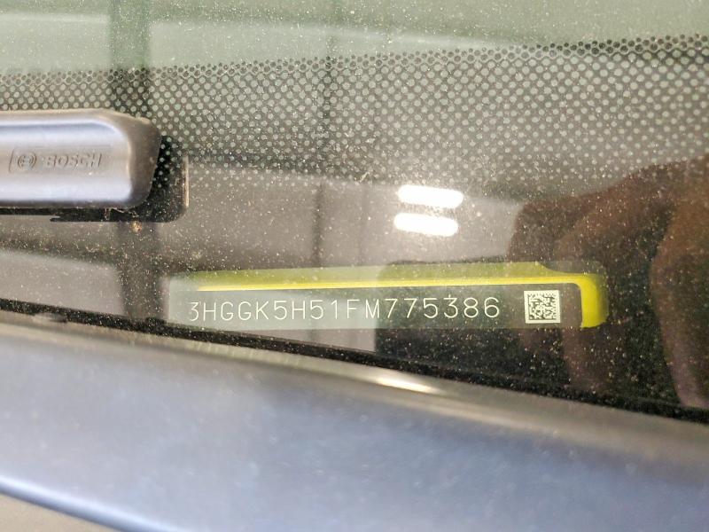 Aukcja sprzedaży 2015 Honda Fit, vin: 3HGGK5H51FM775386, numer aukcji: 61802216