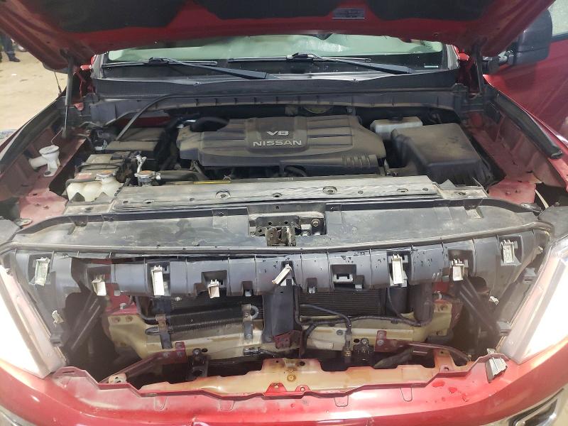 61916036 :رقم المزاد ، 1N6AA1E58HN543572 vin ، 2017 Nissan Titan مزاد بيع