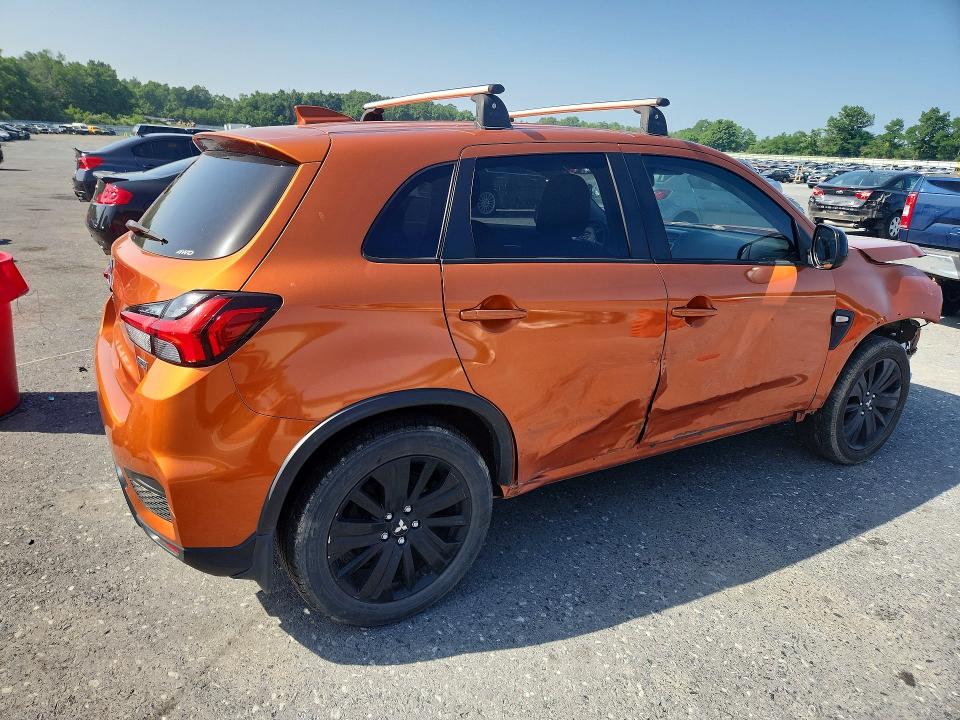 2021 Mitsubishi Outlander Sport მანქანა იყიდება აუქციონზე, vin: JA4ARUAU8MU008231, აუქციონის ნომერი: 59788836