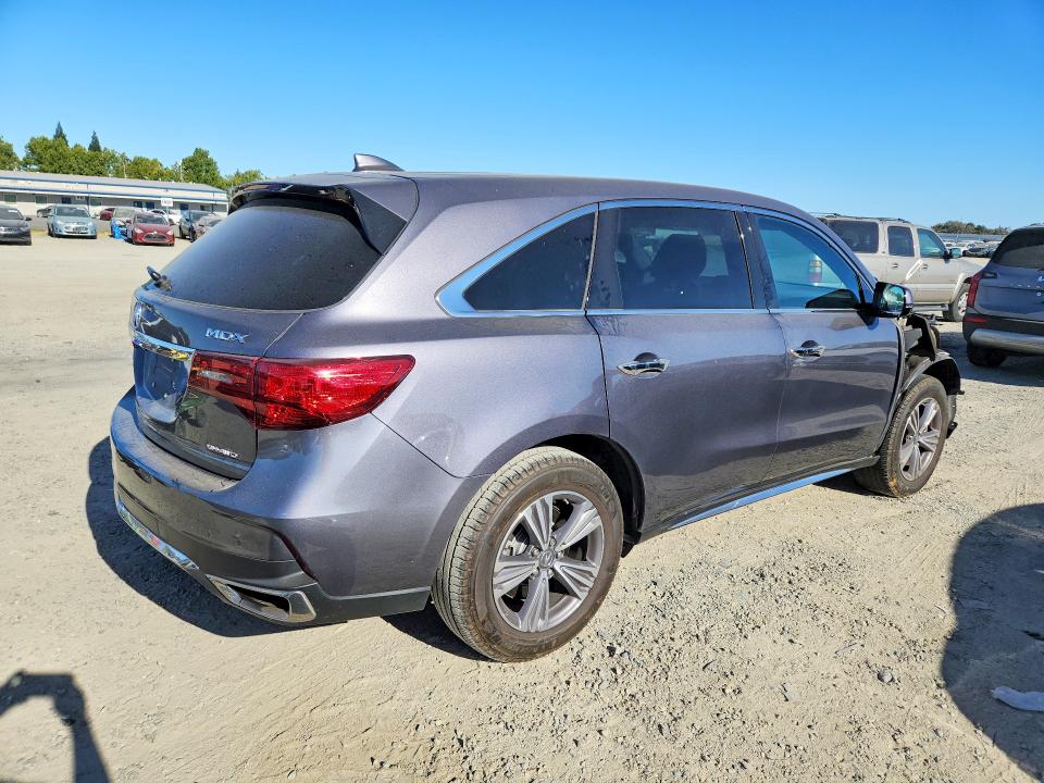 62130776 :رقم المزاد ، 5J8YD4H34KL022390 vin ، 2019 Acura Mdx مزاد بيع