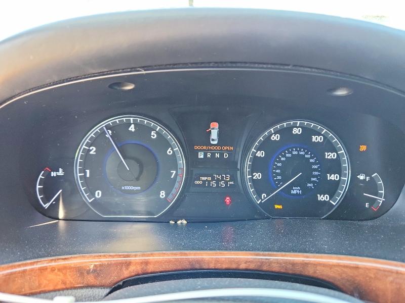 2013 Hyundai Equus მანქანა იყიდება აუქციონზე, vin: KMHGH4JH2DU064344, აუქციონის ნომერი: 63002106