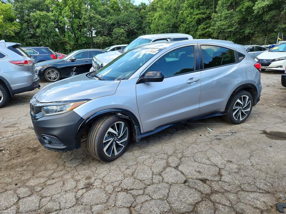 60588436 :رقم المزاد ، 3CZRU6H14KG729235 vin ، 2019 Honda Hr-v مزاد بيع