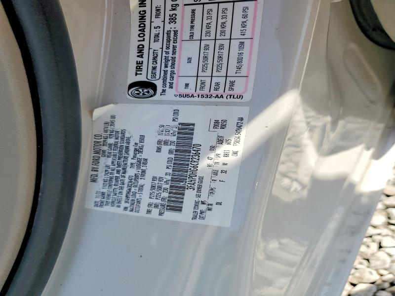 Aukcja sprzedaży 2012 Ford Fusion, vin: 3FAHP0HG6CR236470, numer aukcji: 62922296