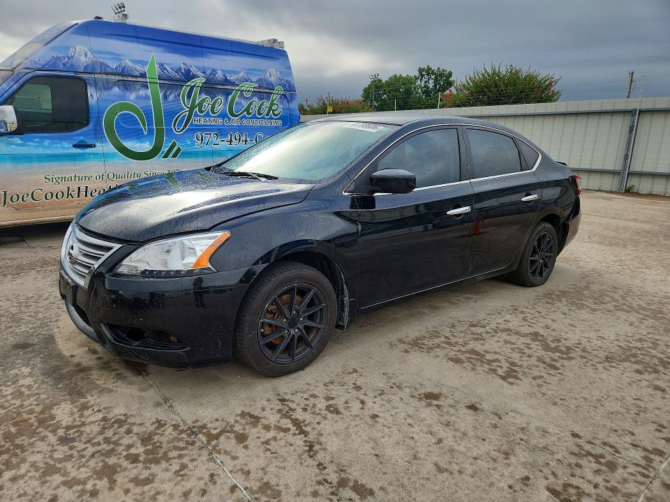 2015 Nissan Sentra მანქანა იყიდება აუქციონზე, vin: 3N1AB7AP0FL687496, აუქციონის ნომერი: 60708606