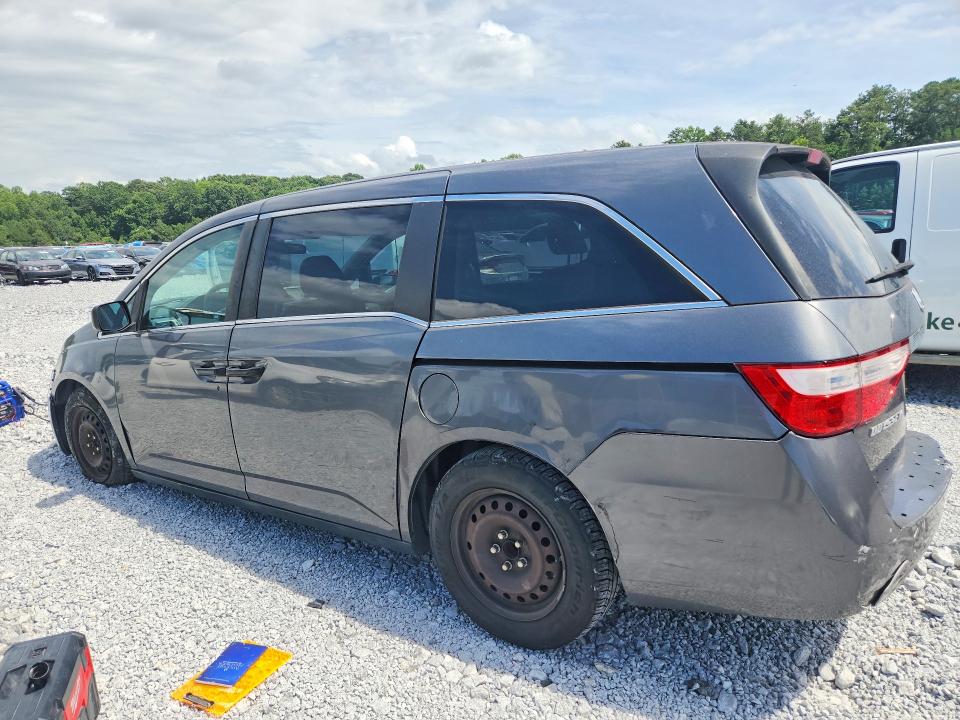 61033716 :رقم المزاد ، 5FNRL5H22CB147203 vin ، 2012 Honda Odyssey مزاد بيع