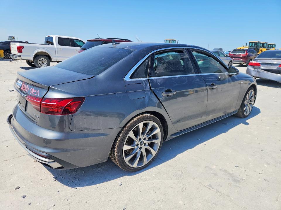 2020 Audi A4 მანქანა იყიდება აუქციონზე, vin: WAUENAF47LN010374, აუქციონის ნომერი: 85983515