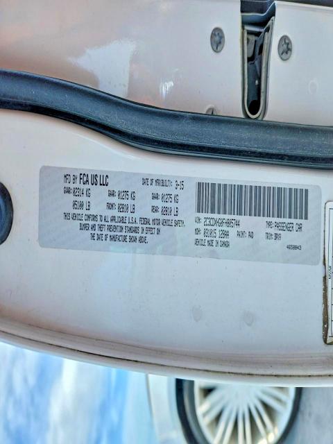 Продаж на аукціоні авто 2015 Dodge Charger, vin: 2C3CDXHG0FH805744, номер лоту: 59706096