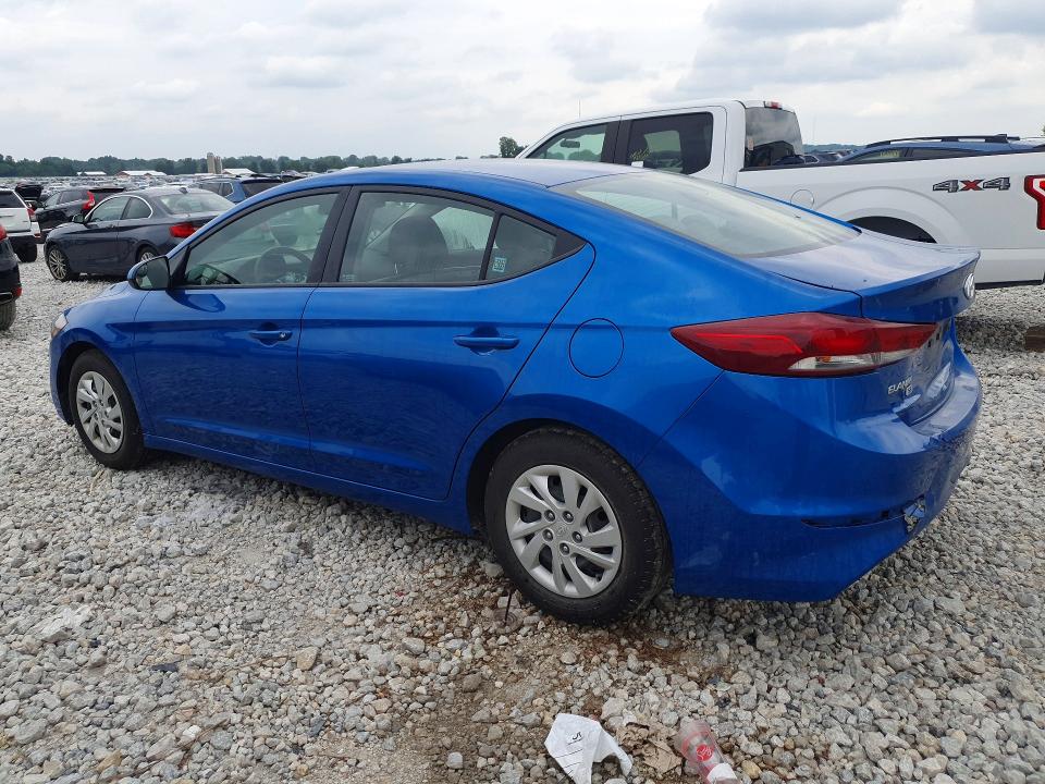 60145036 :رقم المزاد ، 5NPD74LF5JH343444 vin ، 2018 Hyundai Elantra مزاد بيع