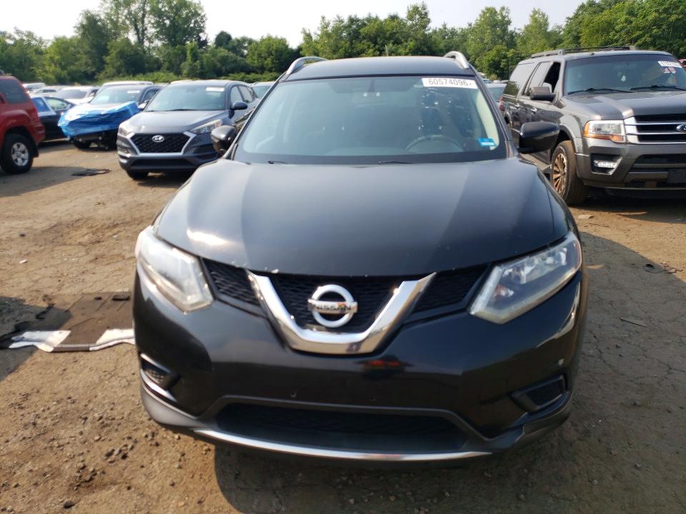 2016 Nissan Rogue მანქანა იყიდება აუქციონზე, vin: KNMAT2MV9GP639802, აუქციონის ნომერი: 60574096
