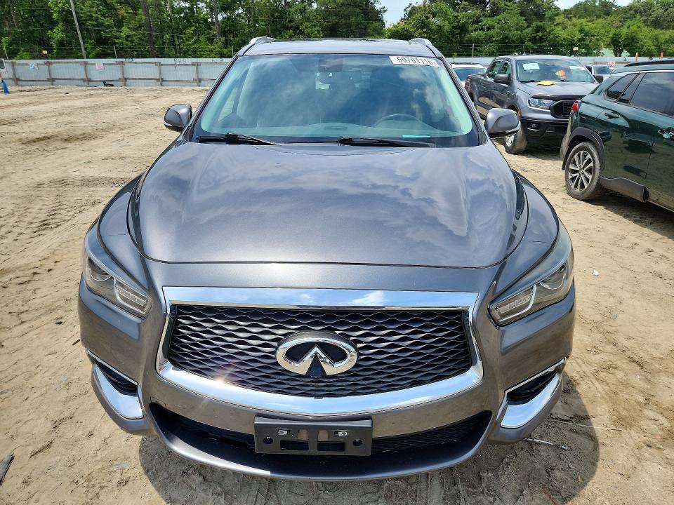 59701116 :رقم المزاد ، 5N1DL0MM8HC517185 vin ، 2017 Infiniti Qx60 مزاد بيع
