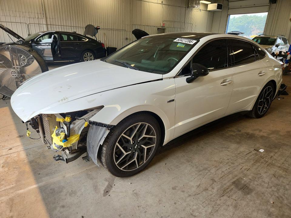 Продаж на аукціоні авто 2021 Hyundai Sonata, vin: 5NPEK4JC2MH106572, номер лоту: 60427286