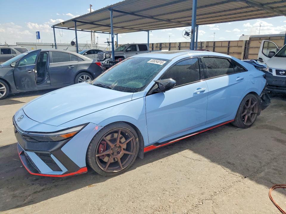 2025 Hyundai Elantra N მანქანა იყიდება აუქციონზე, vin: KMHLW4DK8SU026254, აუქციონის ნომერი: 60654016