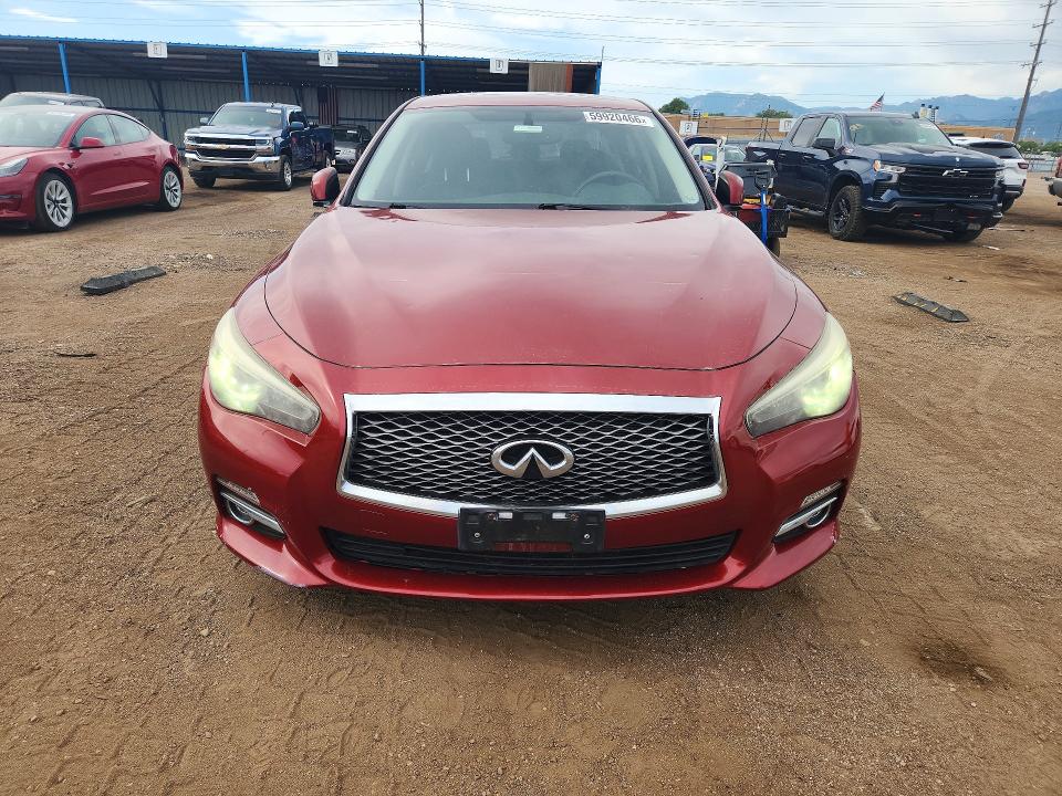 Продаж на аукціоні авто 2014 Infiniti Q50, vin: JN1BV7AR7EM693099, номер лоту: 59920466