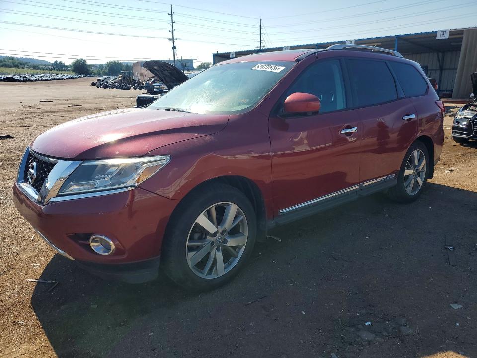 2014 Nissan Pathfinder მანქანა იყიდება აუქციონზე, vin: 5N1AR2MM8EC617649, აუქციონის ნომერი: 62872916