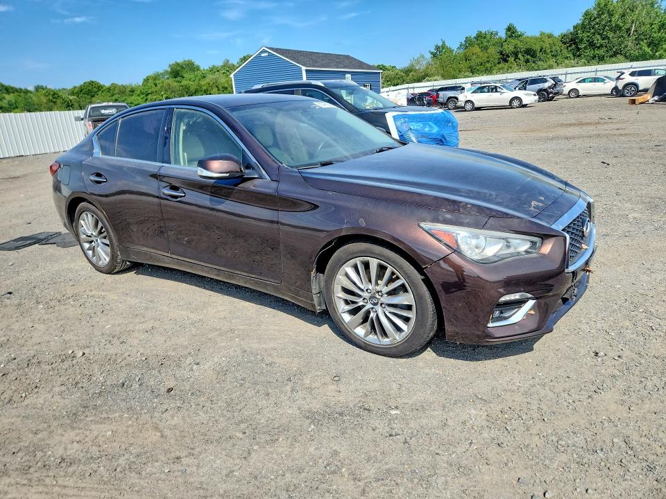 2018 Infiniti Q50 მანქანა იყიდება აუქციონზე, vin: JN1EV7AR0JM432145, აუქციონის ნომერი: 60486036